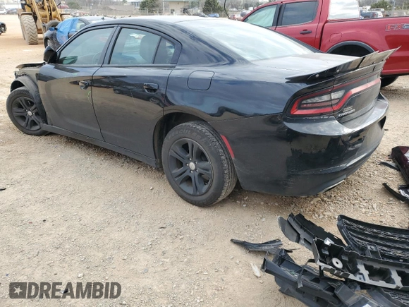 2021 Dodge Charger SXT with VIN 2C3CDXBG6MH522285, listed as a Copart auction lot 48901915 with 94,561 mi miles and Salvage Title. Bid and sale history available at carsss.com. Image 2.