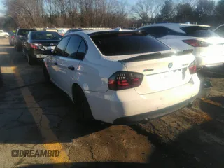 2007 BMW 3 Series 335i with VIN WBAVB73517VH23269, listed as a IAAI auction lot 37625344 with 1 mi miles. Bid and sale history available at carsss.com. Image 3.
