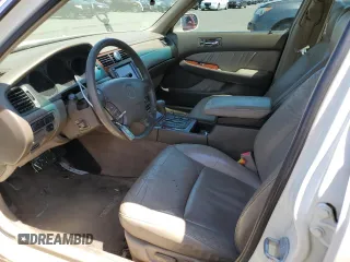 2002 Acura RL with VIN JH4KA966X2C005549, listed as a Copart auction lot 55038214 with 189,488 mi miles and Salvage Title. Bid and sale history available at carsss.com. Image 7.