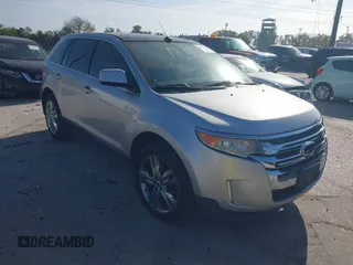 2011 Ford Edge Limited with VIN 2FMDK3KC1BBA59270, listed as a IAAI auction lot 41702384 with 95,695 mi miles. Bid and sale history available at carsss.com. Image 1.