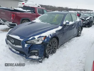 2016 Infiniti Q50 Red Sport 400 с VIN JN1FV7AR9GM452066, выставлен на аукционе IAAI как лот 41271398 с пробегом 95 249 миль миль и . История ставок и продаж доступна на DreamBid. Изображение 2.