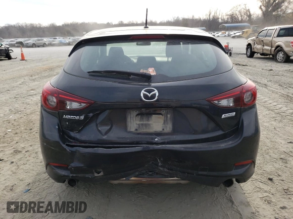 2017 Mazda 3 Sport with VIN 3MZBN1K75HM125446, listed as a Copart auction lot 79350453 with 120,297 mi miles and Salvage Title. Bid and sale history available at carsss.com. Image 6.