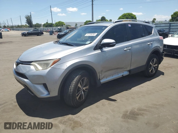2018 Toyota RAV4 XLE with VIN JTMWFREV6JJ175916, listed as a Copart auction lot 57239285 with 118,001 mi miles and Non repairable. Bid and sale history available at DreamBid. Image 1.