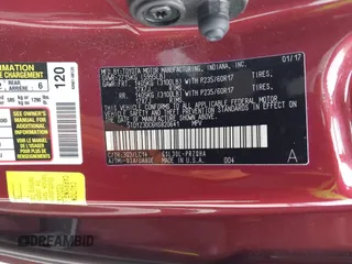 2017 Toyota Sienna XLE Auto Access Seat with VIN 5TDYZ3DC6HS820641, listed as a IAAI auction lot 41184049 with 118,607 mi miles and . Bid and sale history available at DreamBid. Image 9.