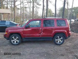 2017 Jeep Patriot High Altitude with VIN 1C4NJPFA5HD166689, listed as a IAAI auction lot 41768927 with 74,592 mi miles and . Bid and sale history available at carsss.com. Image 14.