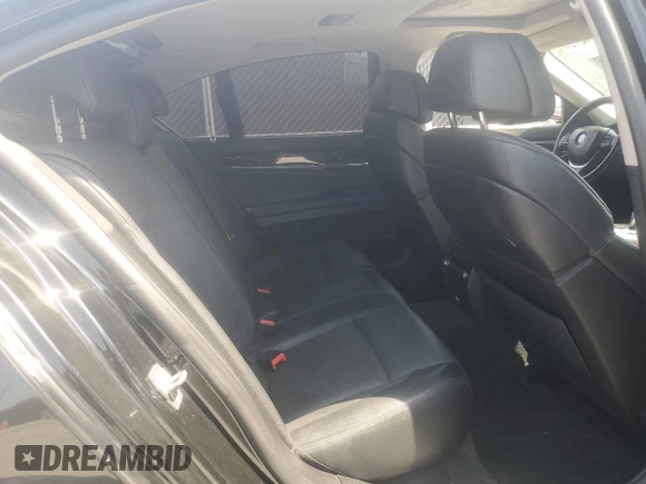 2012 BMW 7 Series 740i with VIN WBAKA4C56CC613745, listed as a Copart auction lot 57342795 with 139,889 mi miles and Clean title. Bid and sale history available at DreamBid. Image 10.