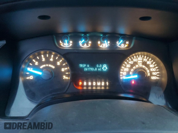 2014 Ford F-150 XL с VIN 1FTNF1CT5EKG49708, выставлен на аукционе Copart как лот 81585104 с пробегом 261 793 миль миль и Чистый • Clean title. История ставок и продаж доступна на DreamBid. Изображение 9.