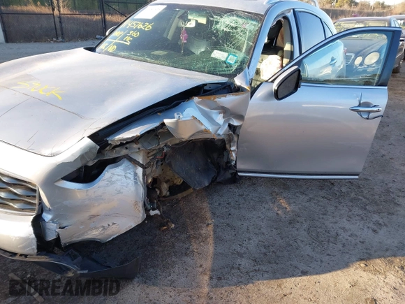 2010 Infiniti FX with VIN JN8AS1MW1AM855968, listed as a IAAI auction lot 41451626 with 167,275 mi miles. Bid and sale history available at carsss.com. Image 6.