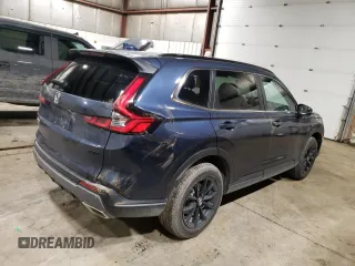 2025 Honda CR-V Sport-L with VIN 7FARS6H83SE042587, listed as a Copart auction lot 42228635 with 3,391 mi miles and Salvage Title. Bid and sale history available at DreamBid. Image 3.