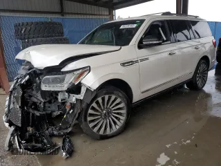 2018 Lincoln Navigator Reserve with VIN 5LMJJ2LT2JEL02020, listed as a Copart auction lot 46228165 with 150,896 mi miles and Salvage title. Bid and sale history available at DreamBid. Image 1.