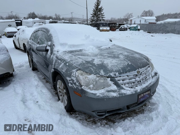 2010 Chrysler Sebring Touring with VIN 1C3CC4FB1AN135341, listed as a Copart auction lot 82492404 with Not Provided miles and Salvage Title. Bid and sale history available at carsss.com. Image 4.