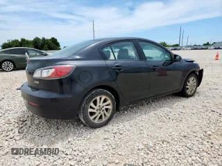 2013 Mazda 3 i Touring with VIN JM1BL1V79D1801389, listed as a Copart auction lot 60032105 with 123,384 mi miles and Salvage title. Bid and sale history available at DreamBid. Image 3.