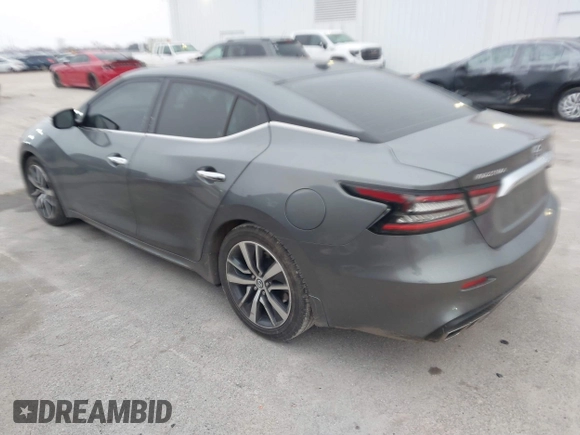2019 Nissan Maxima SV with VIN 1N4AA6AV2KC364328, listed as a IAAI auction lot 41509374 with 55,514 mi miles. Bid and sale history available at carsss.com. Image 3.