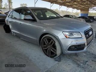2016 Audi SQ5 Premium Plus with VIN WA1CCAFP6GA026910, listed as a Copart auction lot 69436704 with 74,595 mi miles and Salvage Title. Bid and sale history available at carsss.com. Image 4.