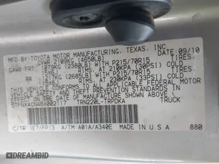 2011 Toyota Tacoma with VIN 5TFNX4CN4BX002117, listed as a IAAI auction lot 41492722 with 145,377 mi miles. Bid and sale history available at carsss.com. Image 9.