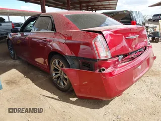 2014 Chrysler 300 S with VIN 2C3CCABG4EH254029, listed as a IAAI auction lot 41711501 with 161,067 mi miles and . Bid and sale history available at carsss.com. Image 3.