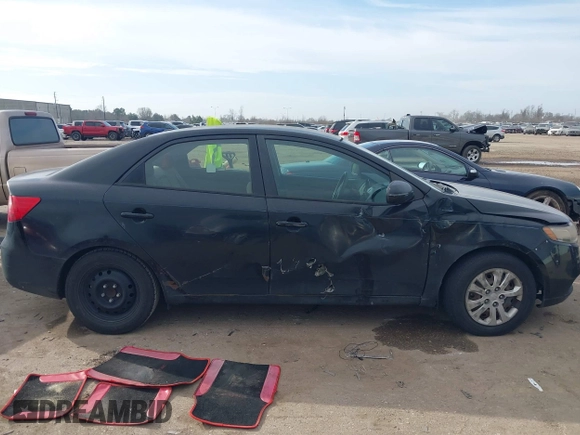 2012 Kia Forte EX with VIN KNAFU4A23C5491562, listed as a IAAI auction lot 41687560 with 250,638 mi miles. Bid and sale history available at carsss.com. Image 12.
