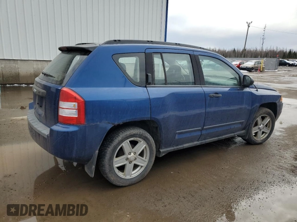 2009 Jeep Compass North with VIN 1J4FT47B99D159552, listed as a Copart auction lot 50838655 with 109,574 mi miles and Clean Title. Bid and sale history available at carsss.com. Image 3.