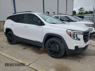 2023 GMC Terrain SLE with VIN 3GKALTEG5PL204054, listed as a Copart auction lot 58471455 with 41,825 mi miles and Salvage title. Bid and sale history available at DreamBid. Image 4.