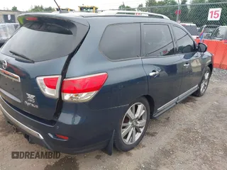 2013 Nissan Pathfinder SV with VIN 5N1AR2MM1DC690487, listed as a IAAI auction lot 42611901 with 158,362 mi miles and . Bid and sale history available at DreamBid. Image 6.