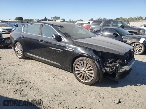 2015 Kia K900 Luxury z VIN KNALW4D4XF6022817, wystawiony jako Copart lot #75312294 z przebiegiem 106 055 mil mil oraz Czysty tytuł • Clean title. Historia ofert i sprzedaży dostępna na DreamBid. Obrazek 4.