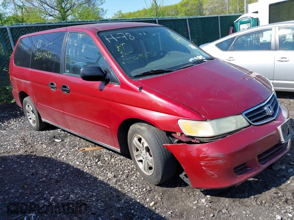 2003 Honda Odyssey LX z VIN 5FNRL18583B072512, wystawiony jako IAAI lot #42218802 z przebiegiem Nie podano mil oraz . Historia ofert i sprzedaży dostępna na DreamBid. Obrazek 1.