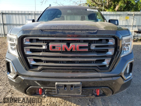 2021 GMC Sierra 1500 AT4 with VIN 3GTP9EEDXMG414319, listed as a Copart auction lot 66969034 with 26,437 mi miles and Clean Title. Bid and sale history available at carsss.com. Image 5.