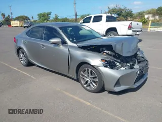 2020 Lexus IS with VIN JTHAA1D27L5103490, listed as a IAAI auction lot 41080008 with 41,104 mi miles. Bid and sale history available at carsss.com. Image 1.