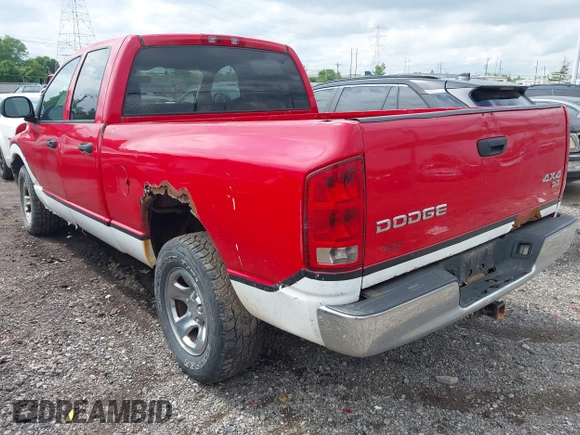 2003 Dodge 1500 SLT z VIN 1D7HU18N93J593469, wystawiony jako IAAI lot #42434581 z przebiegiem 186 804 mil mil oraz . Historia ofert i sprzedaży dostępna na DreamBid. Obrazek 3.