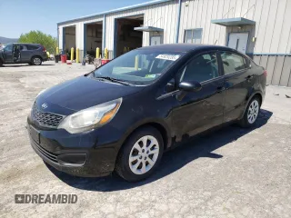 2015 Kia Rio LX with VIN KNADM4A35F6457041, listed as a Copart auction lot 54929285 with 183,431 mi miles and Clean Title. Bid and sale history available at carsss.com. Image 1.