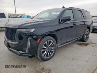 2021 Cadillac Escalade Sport with VIN 1GYS3FKL4MR282066, listed as a Copart auction lot 48219285 with 59,219 mi miles and Clean title. Bid and sale history available at DreamBid. Image 1.