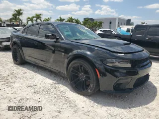 2021 Dodge Charger SRT Hellcat Widebody z VIN 2C3CDXL93MH660916, wystawiony jako Copart lot #51233805 z przebiegiem 27 729 mil mil oraz Czysty tytuł • Clean title. Historia ofert i sprzedaży dostępna na DreamBid. Obrazek 4.