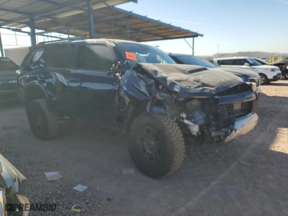 2024 Toyota 4Runner TRD Off Road with VIN JTERU5JR9R6252468, listed as a Copart auction lot 85606764 with 13,753 mi miles and Salvage Title. Bid and sale history available at carsss.com. Image 4.