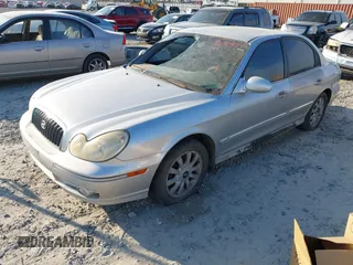 2005 Hyundai Sonata GLS with VIN KMHWF35H15A150785, listed as a IAAI auction lot 41690877 with 267,056 mi miles. Bid and sale history available at carsss.com. Image 2.