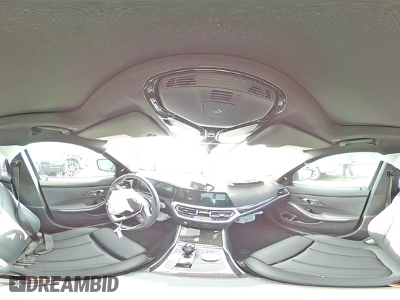 2020 BMW 3 Series 330i xDrive with VIN 3MW5R7J07L8B35275, listed as a Copart auction lot 59894105 with 28,310 mi miles and Salvage title. Bid and sale history available at DreamBid. Image 13.
