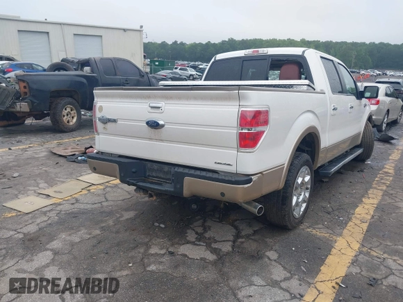 2014 Ford F-150 XL with VIN 1FTFW1CF0EKF36442, listed as a IAAI auction lot 42344720 with 184,375 mi miles and . Bid and sale history available at DreamBid. Image 4.