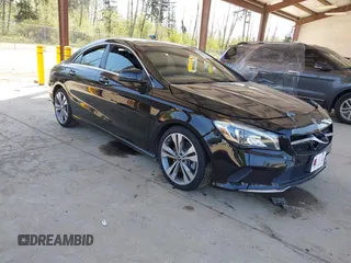 2018 Mercedes-Benz CLA 250 with VIN WDDSJ4EB9JN617852, listed as a IAAI auction lot 42100288 with 41,352 mi miles and . Bid and sale history available at DreamBid. Image 1.