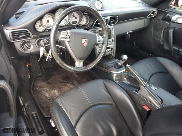 2007 Porsche 911 Turbo with VIN WP0AD29977S785167, listed as a Copart auction lot 73803074 with 18,960 mi miles and Salvage Title. Bid and sale history available at carsss.com. Image 8.