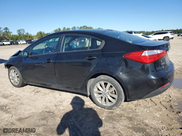 2014 Kia Forte LX with VIN KNAFX4A60E5057547, listed as a Copart auction lot 81062854 with 191,597 mi miles and Salvage Title. Bid and sale history available at carsss.com. Image 2.