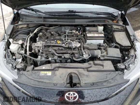 2023 Toyota Corolla SE with VIN JTDS4MCE4P3514602, listed as a Copart auction lot 50750075 with 45,624 mi miles and Salvage Title. Bid and sale history available at DreamBid. Image 12.