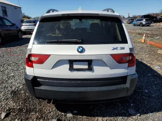 2005 BMW X3 3.0i with VIN WBXPA93435WD16095, listed as a Copart auction lot 48756525 with 207,134 mi miles and Salvage Title. Bid and sale history available at DreamBid. Image 6.