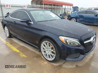 2017 Mercedes-Benz C 300 with VIN WDDWJ4JB2HF515353, listed as a IAAI auction lot 41884252 with 123,661 mi miles and . Bid and sale history available at DreamBid. Image 1.