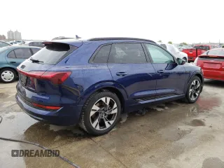 2022 Audi e-tron Premium with VIN WA1AAAGE5NB034143, listed as a Copart auction lot 43930573 with 4,484 mi miles. Bid and sale history available at carsss.com. Image 3.