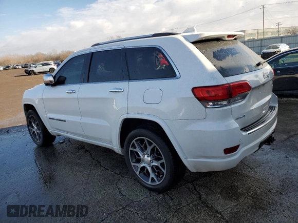 2020 Jeep Grand Cherokee Overland with VIN 1C4RJFCG2LC280152, listed as a Copart auction lot 44270685 with 82,177 mi miles and Clean Title. Bid and sale history available at carsss.com. Image 2.