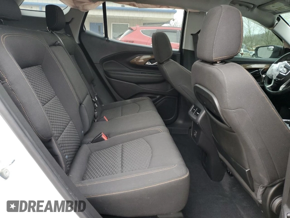 2020 GMC Terrain SLE with VIN 3GKALTEVXLL222431, listed as a Copart auction lot 80990714 with 69,204 mi miles and Salvage title. Bid and sale history available at DreamBid. Image 12.
