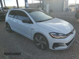 2020 Volkswagen Golf GTI S with VIN 3VW6T7AU0LM005855, listed as a Copart auction lot 48200325 with 63,553 mi miles and Salvage Title. Bid and sale history available at carsss.com. Image 4.