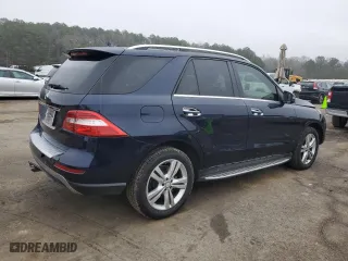 2014 Mercedes-Benz M-Class ML 350 with VIN 4JGDA5JB0EA386539, listed as a Copart auction lot 43509915 with 134,627 mi miles and Salvage Title. Bid and sale history available at carsss.com. Image 3.