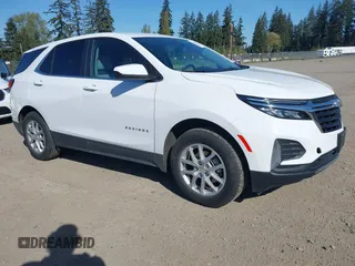 2024 Chevrolet Equinox LT with VIN 3GNAXUEG0RL228651, listed as a IAAI auction lot 42072853 with 20,258 mi miles. Bid and sale history available at carsss.com. Image 1.