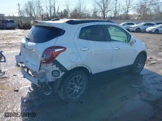2019 Buick Encore Sport Touring with VIN KL4CJ1SBXKB834745, listed as a IAAI auction lot 41589619 with 23,204 mi miles. Bid and sale history available at carsss.com. Image 4.