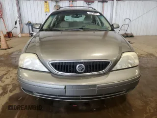 2002 Mercury Sable with VIN 1MEFM58U82G612541, listed as a Copart auction lot 60254405 with 171,854 mi miles and Salvage title. Bid and sale history available at DreamBid. Image 5.